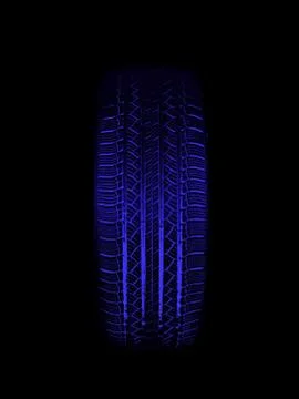 Rubber tyre Stock Photos