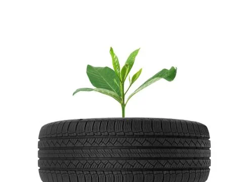 Rubber tyre Stock Photos