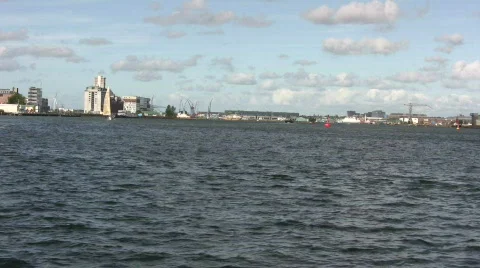 Rubber workboat Video stock 89812