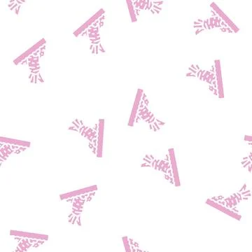 Rubbing wasabi glyph vector seamless pattern Stock Illustration