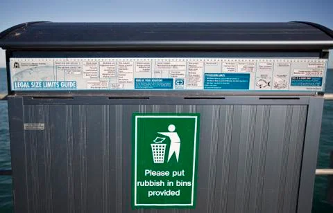 Rubbish bin Stock Photos