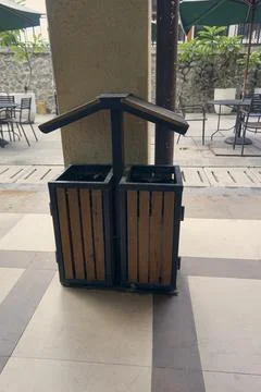 Rubbish bin Stock Photos