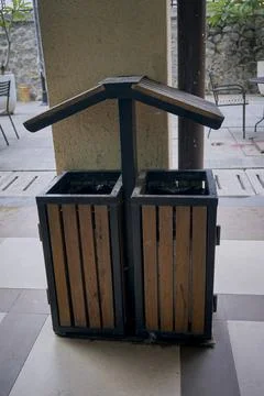 Rubbish bin Stock Photos