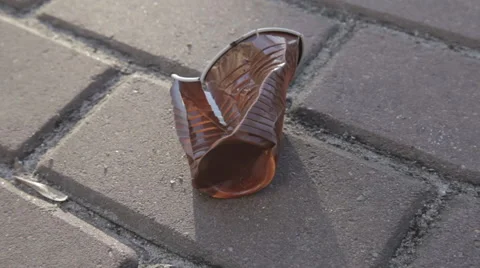 Rubbish on the Streets Video stock 61279423