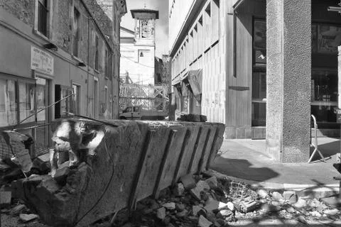 Rubble of the earthquake Фото