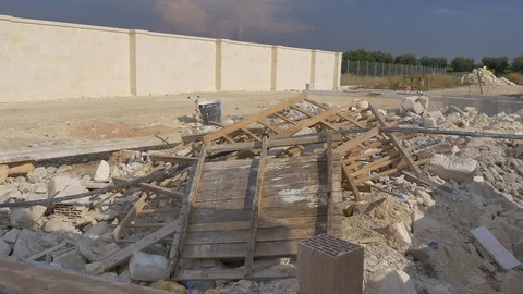 Rubble Stock Footage 99536930