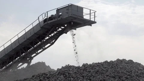 Rubble fraction production Stock Footage 112937618