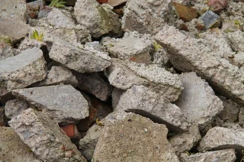 Rubble. Stock Photos