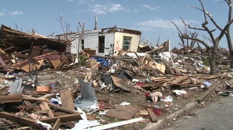 Rubble Pile 스톡 동영상 54711194