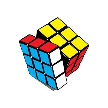 Rubic vector icon イラスト素材