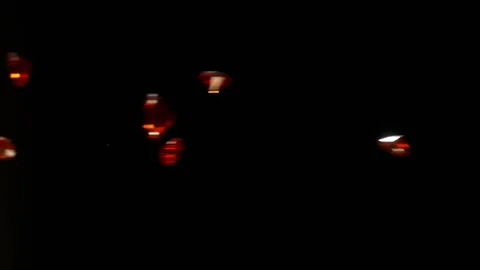 Rubies falling in Slow motion 4K Stock Footage 253071090