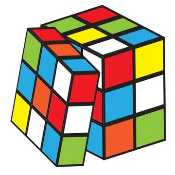 Rubik cube イラスト素材