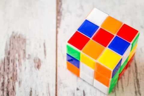 Rubik Cube Toy Foto stock