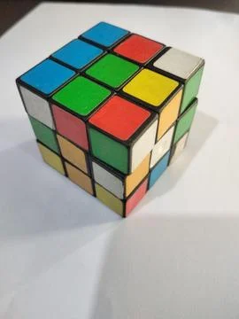 Rubik's box Stock Photos