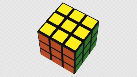 Rubiks Cube Stock Footage 246306287