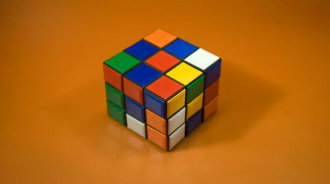 Rubiks Cube HD1080 Stock Footage 825056