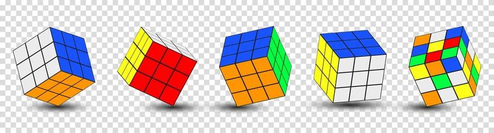 Rubik's cube Stock Illustration