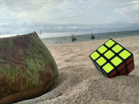 Rubik's Cube 스톡 사진