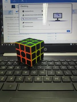 Rubik's Cube 스톡 사진