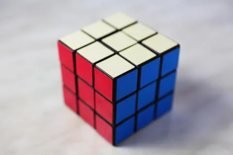 Rubik's cube puzzle Foto stock