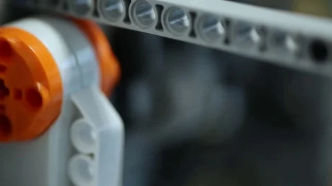 Rubik's Cube solving robot Stock-Footage 71100569