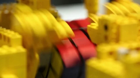 Rubik's Cube solving robot Stock-Footage 71101304
