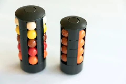 Rubik's Tower of Babel Stock Photos