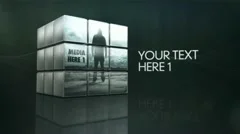 RUBIKS VIDEO CUBE Stock After Effects