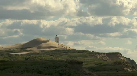 Rubjerg Knude Stock Footage 45422810