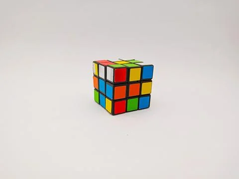 This is the rubric with white background Stock Photos