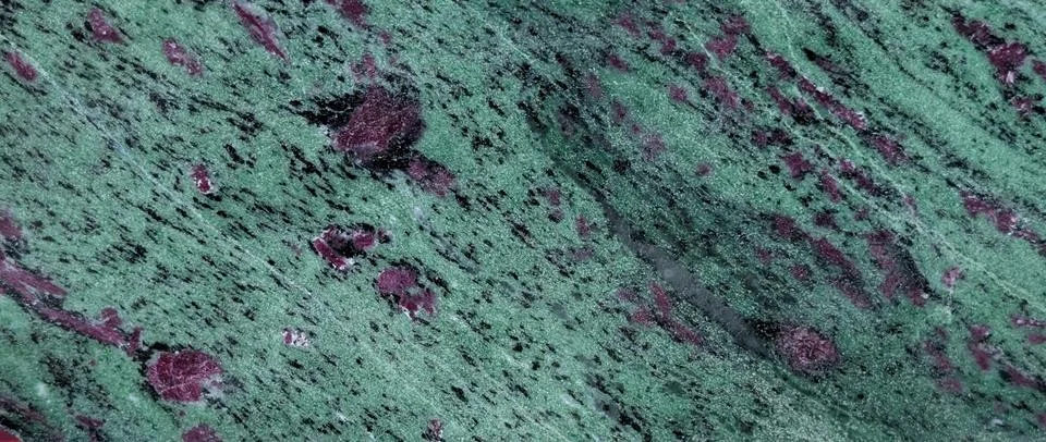 Ruby and ziosite texture Stock Photos