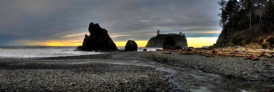 Ruby Beach Stock Photos