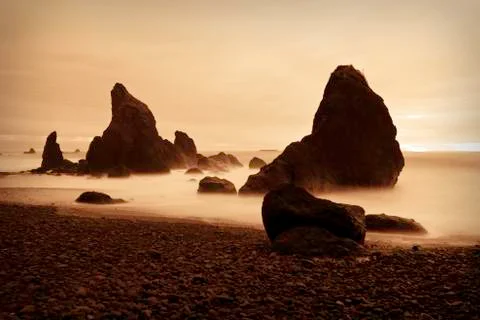 Ruby Beach Stock Photos