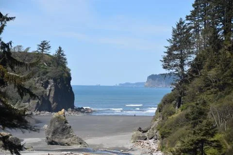 Ruby Beach Stock Photos