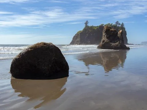 Ruby Beach Stock Photos