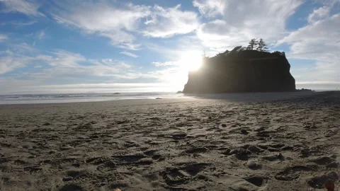 Ruby Beach timelapse Stock Footage 235397163