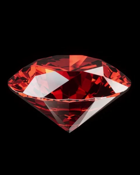 Ruby  on black background Stock Footage 332544522