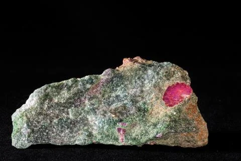 Ruby in cojsit Stock Photos