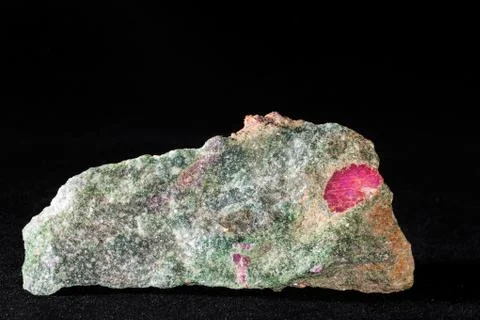 Ruby in cojsit Stock Photos