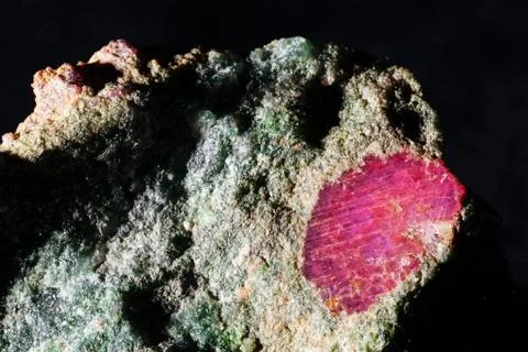 Ruby in cojsit Stock Photos