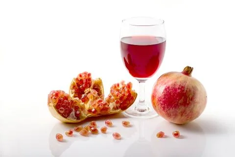 Ruby fruit juice Stock Photos