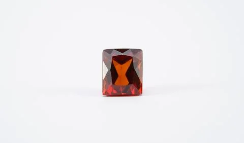 Ruby Gem Stone Macro Lens Foto stock