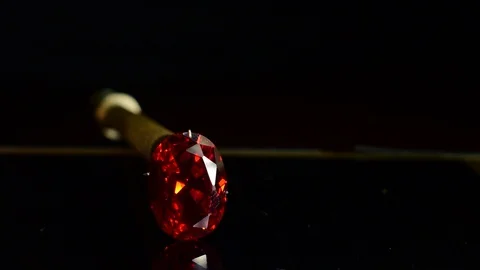 Ruby gemstone Видео 121343714