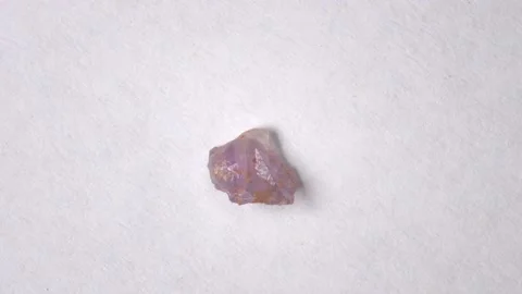  Ruby gemstone on turn table Stock Footage 147146071