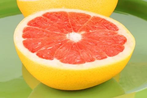  Ruby grapefruit Close-up of a half cut ruby grapefruit Copyright: xZoonar... 스톡 사진