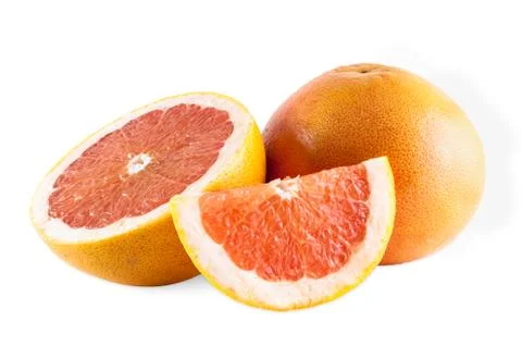 Ruby grapefruits Stock Photos