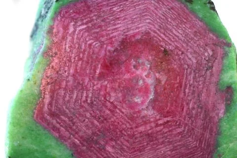 Ruby mineral texture Stock Photos