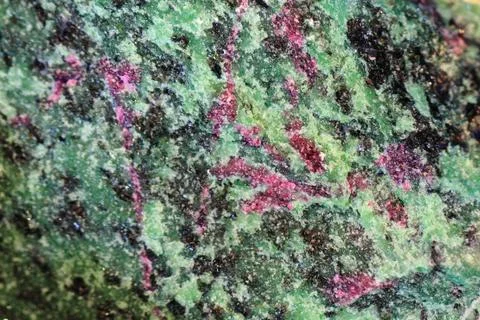 Ruby mineral texture Stock Photos