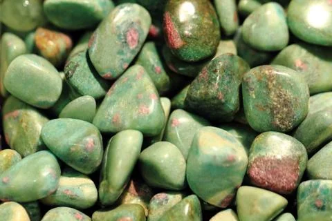 Ruby mineral texture Stock Photos