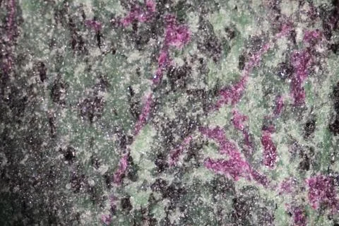 Ruby mineral texture Stockfoto's